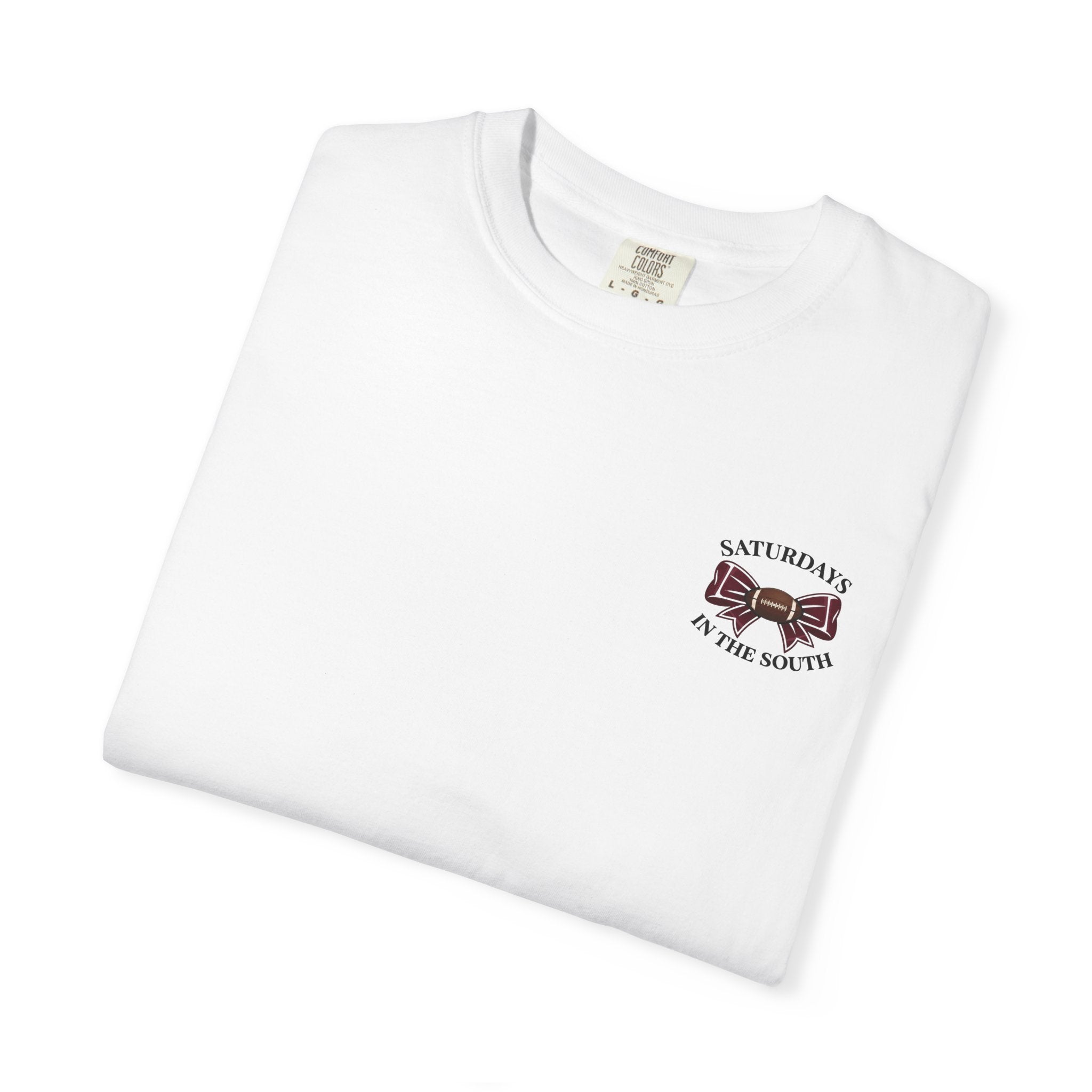 Saturdays in the South T-Shirt — Texas A&M Football Stadium Tee
