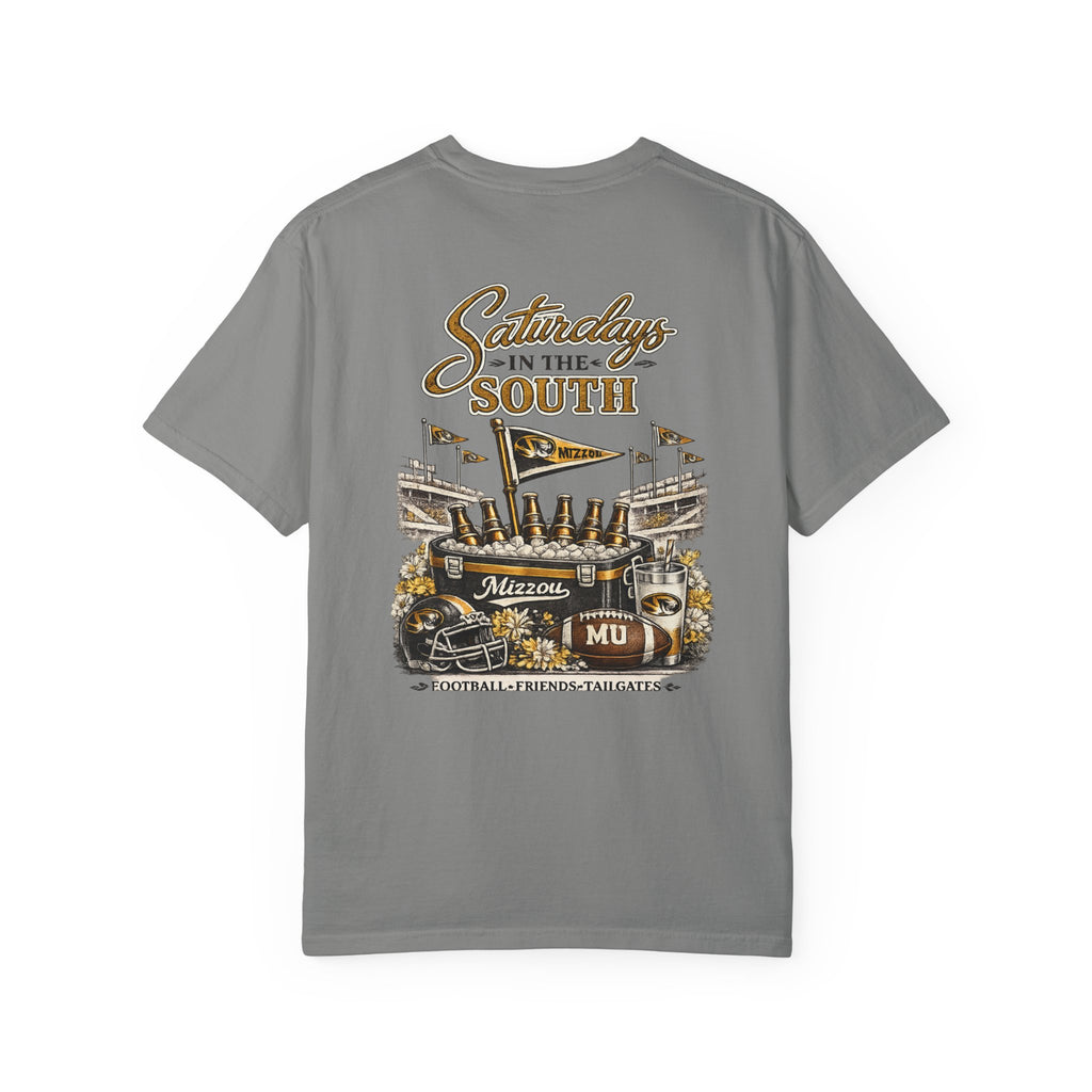Saturdays in the South - Missouri Tigers Football Tee