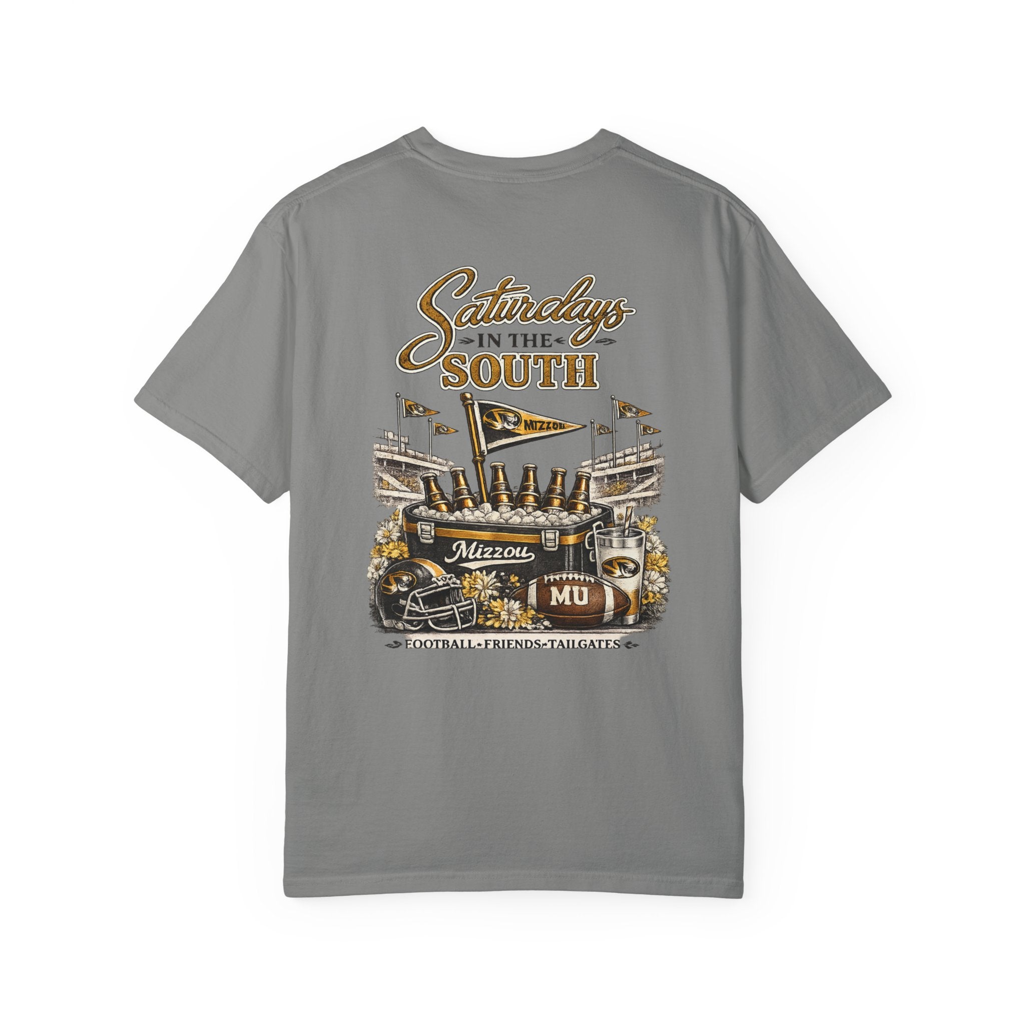 Saturdays in the South - Missouri Tigers Football Tee