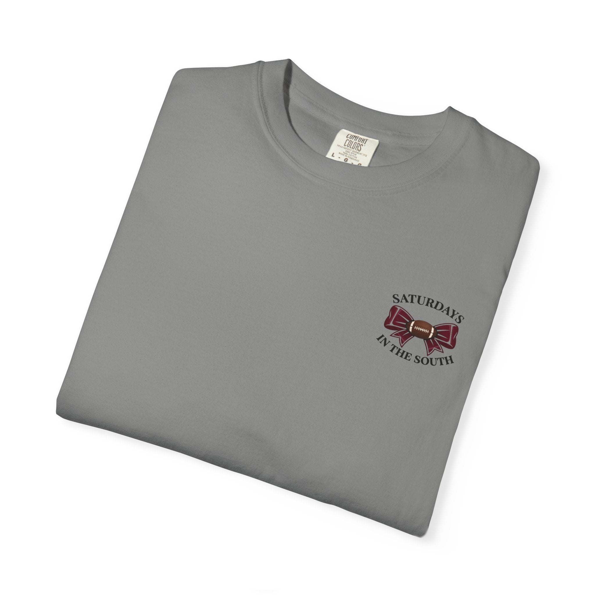 Saturdays in the South T-Shirt — Texas A&M Football Stadium Tee