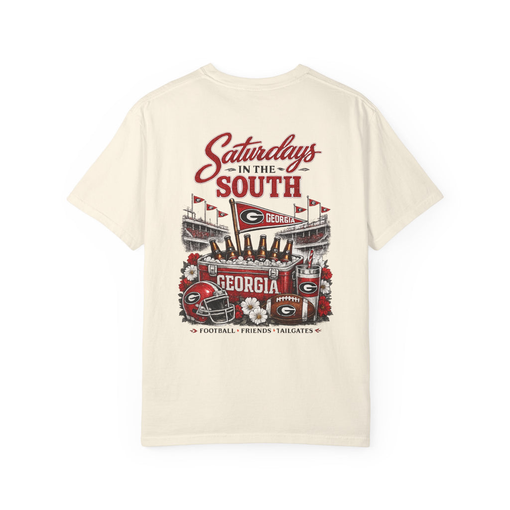Saturdays in the South Georgia Football T-Shirt