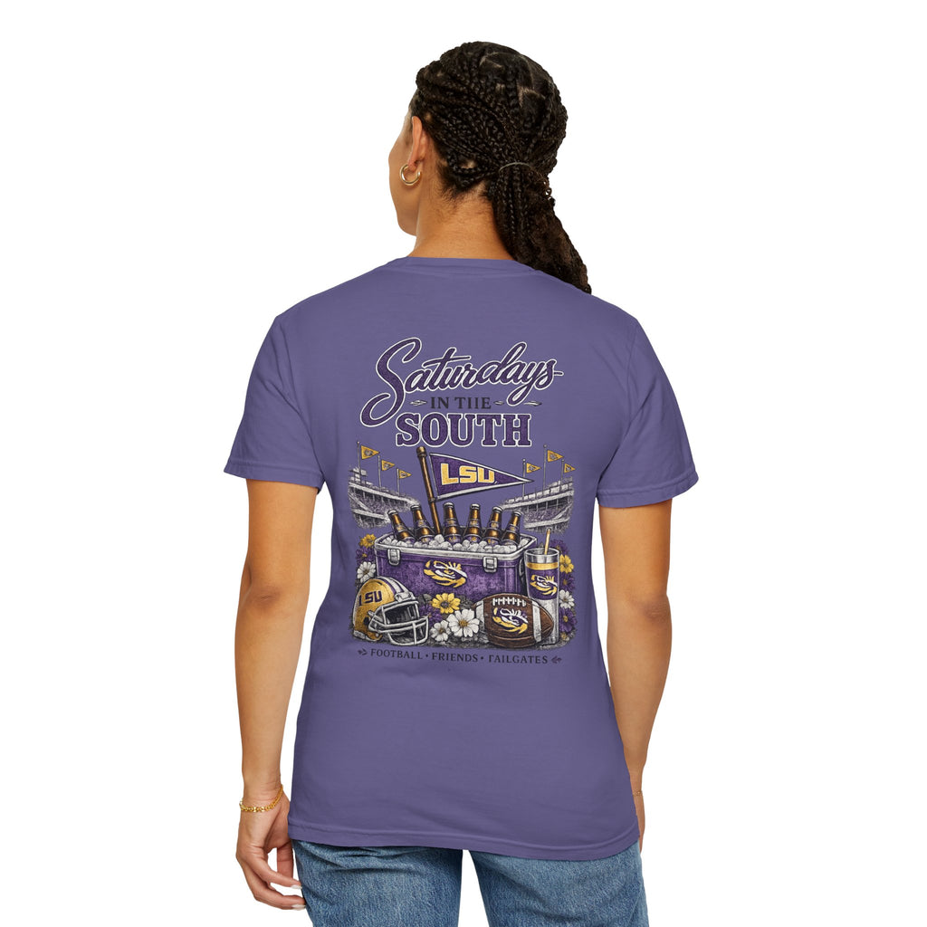 Saturdays in the South T-Shirt - LSU Tigers