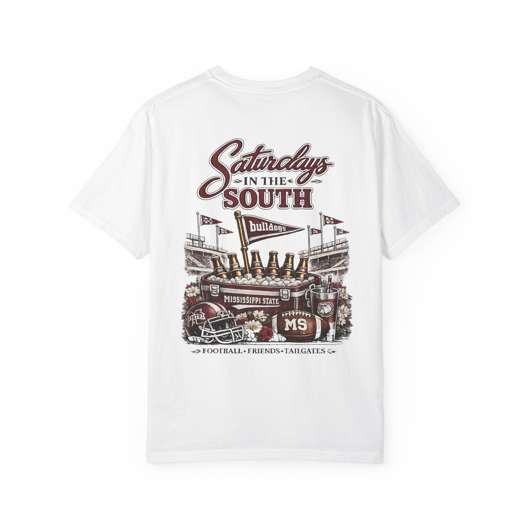 Saturdays in the South T-Shirt — Mississippi State