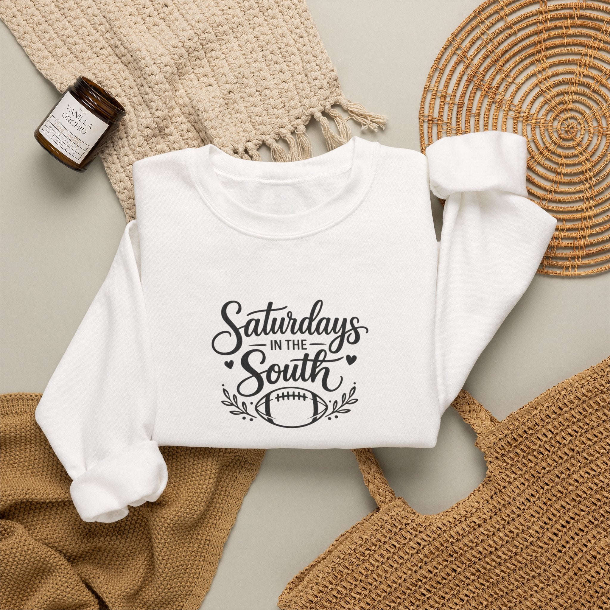 Saturdays in the South sweatshirt | Southern football crewneck