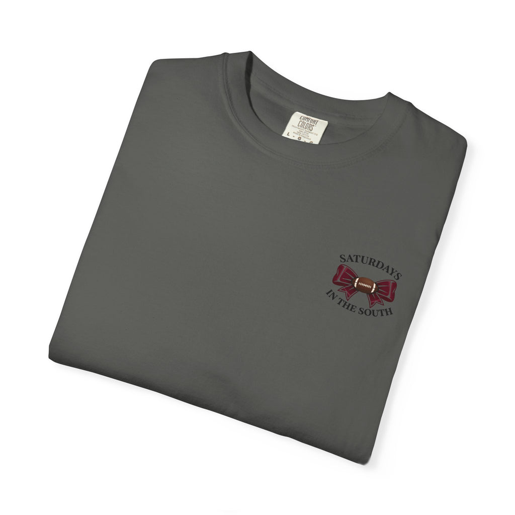 Saturdays in the South T-Shirt — Texas A&M Football Stadium Tee