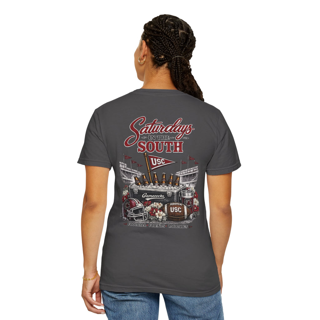 Saturdays in the South T-Shirt — USC Game Day Stadium Tee