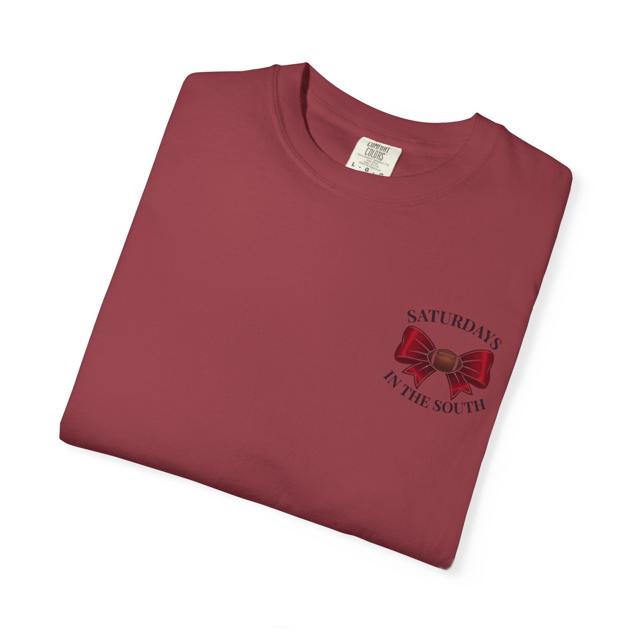 Saturdays in the South T-Shirt — Arkansas Tailgate Football Tee