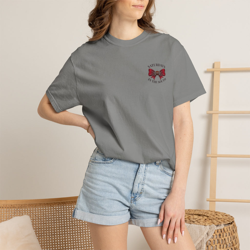 Saturdays in the South T-shirt | Alabama Tailgate Football Tee