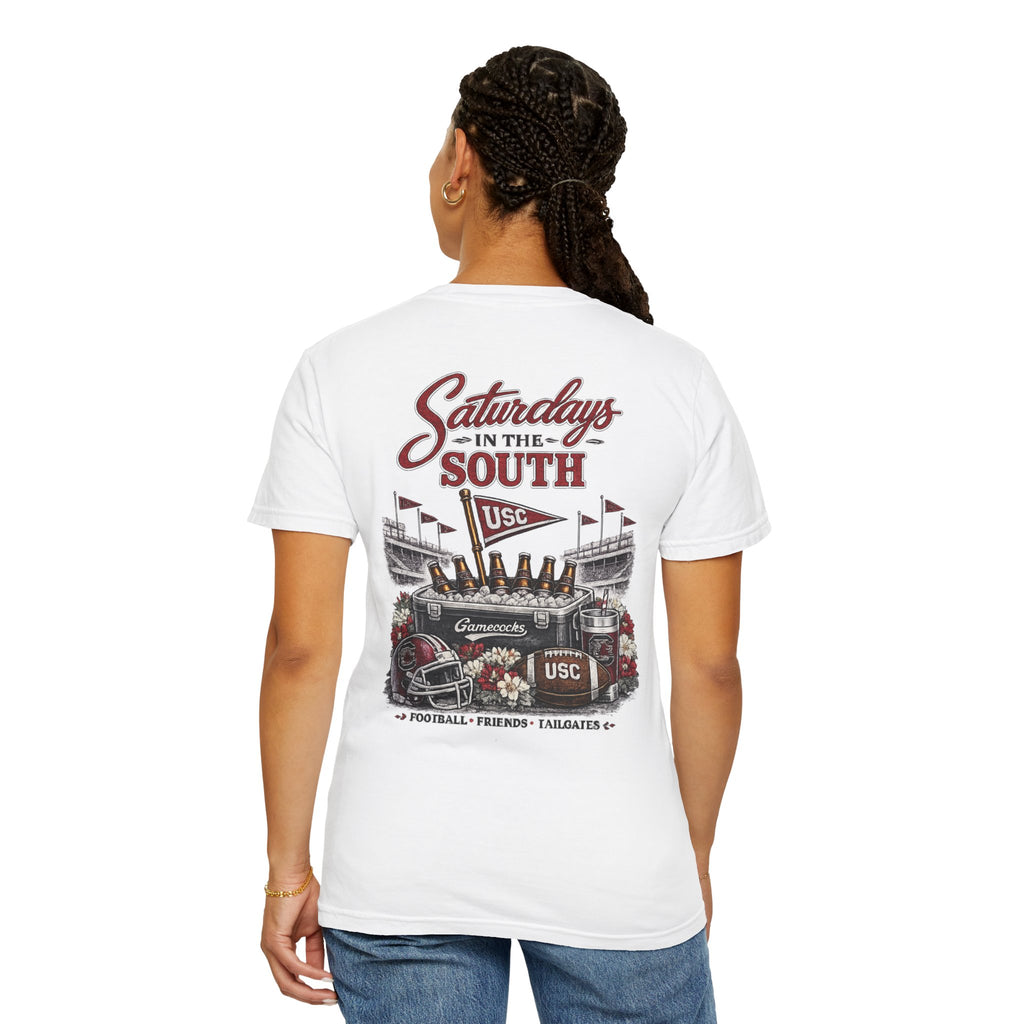Saturdays in the South T-Shirt — USC Game Day Stadium Tee