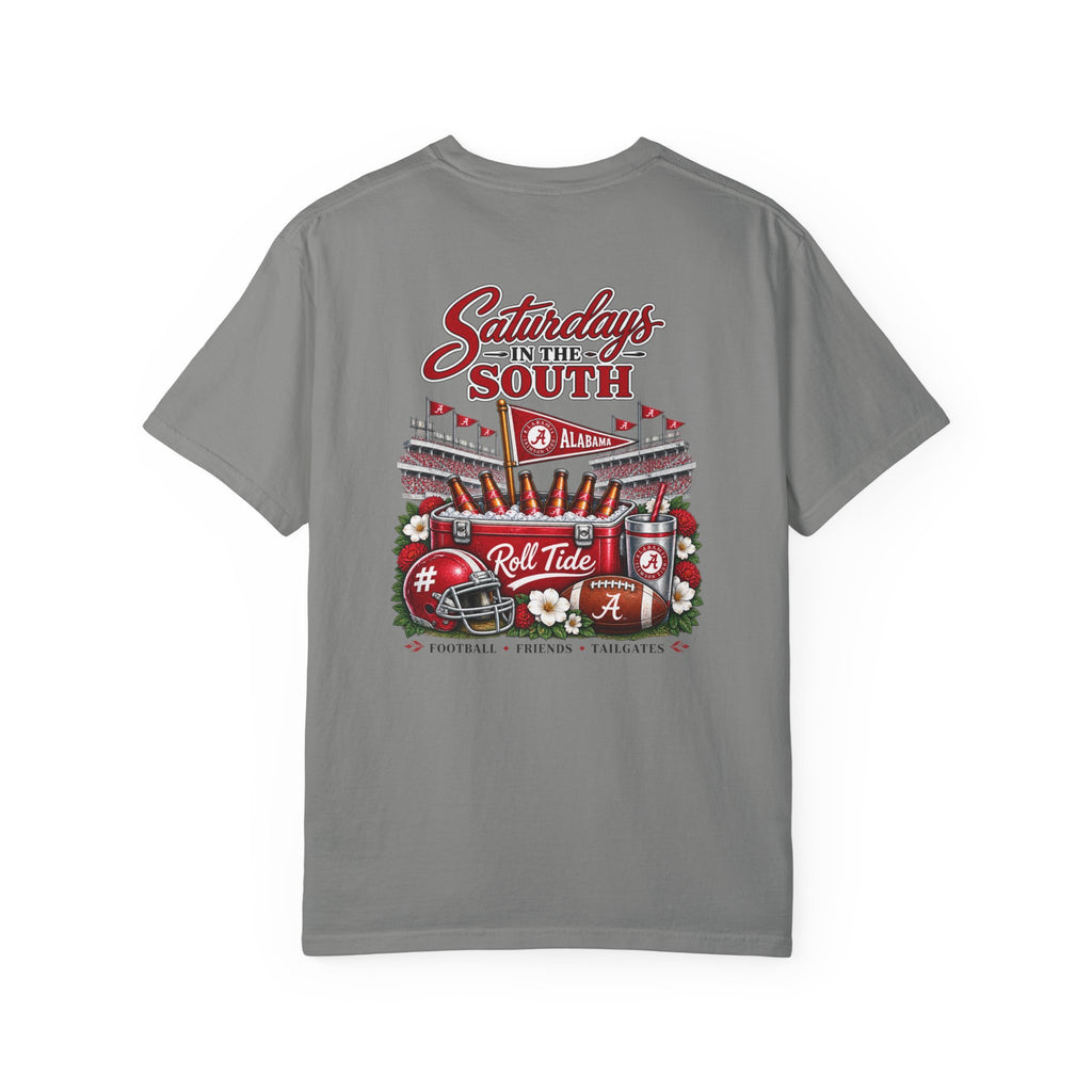 Saturdays in the South T-shirt | Alabama Tailgate Football Tee