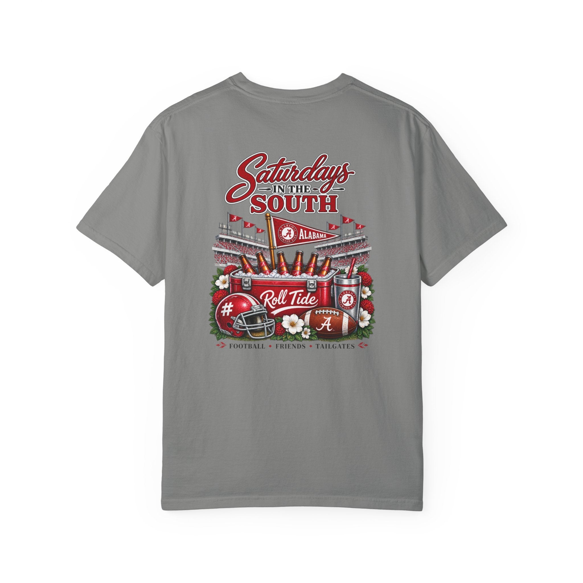 Saturdays in the South T-shirt | Alabama Tailgate Football Tee