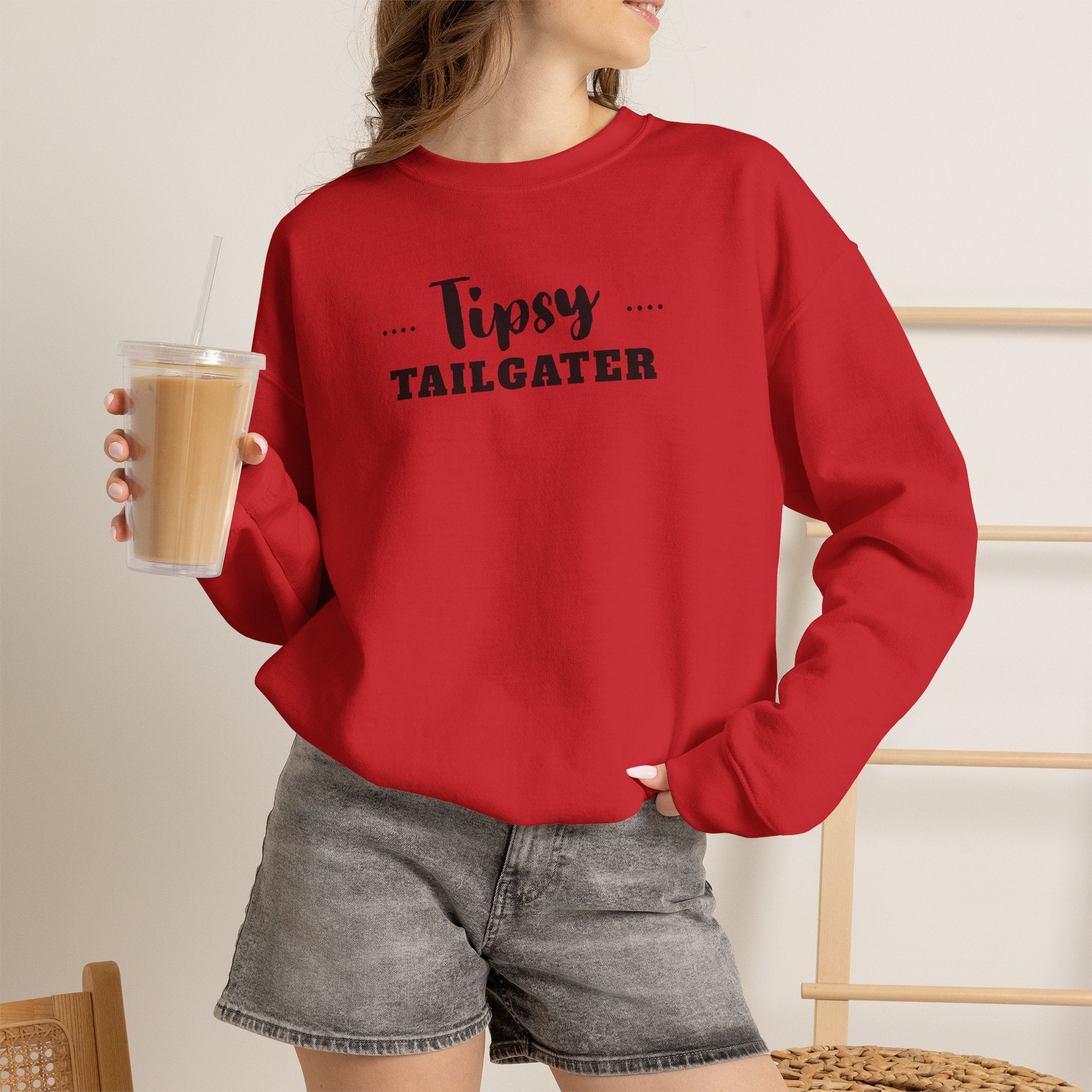 Tipsy Tailgater Crewneck Sweatshirt