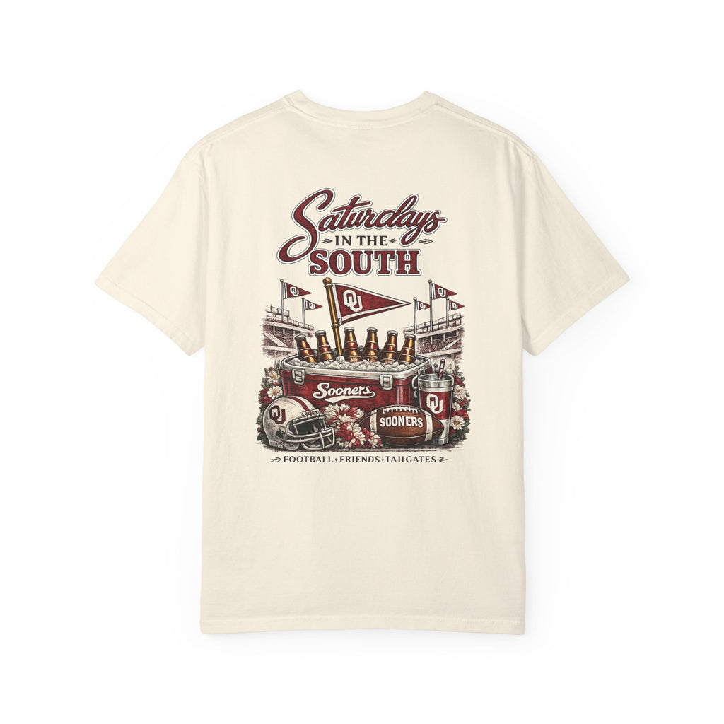 Saturdays in the South T-Shirt — OU Sooners Game Day Tee