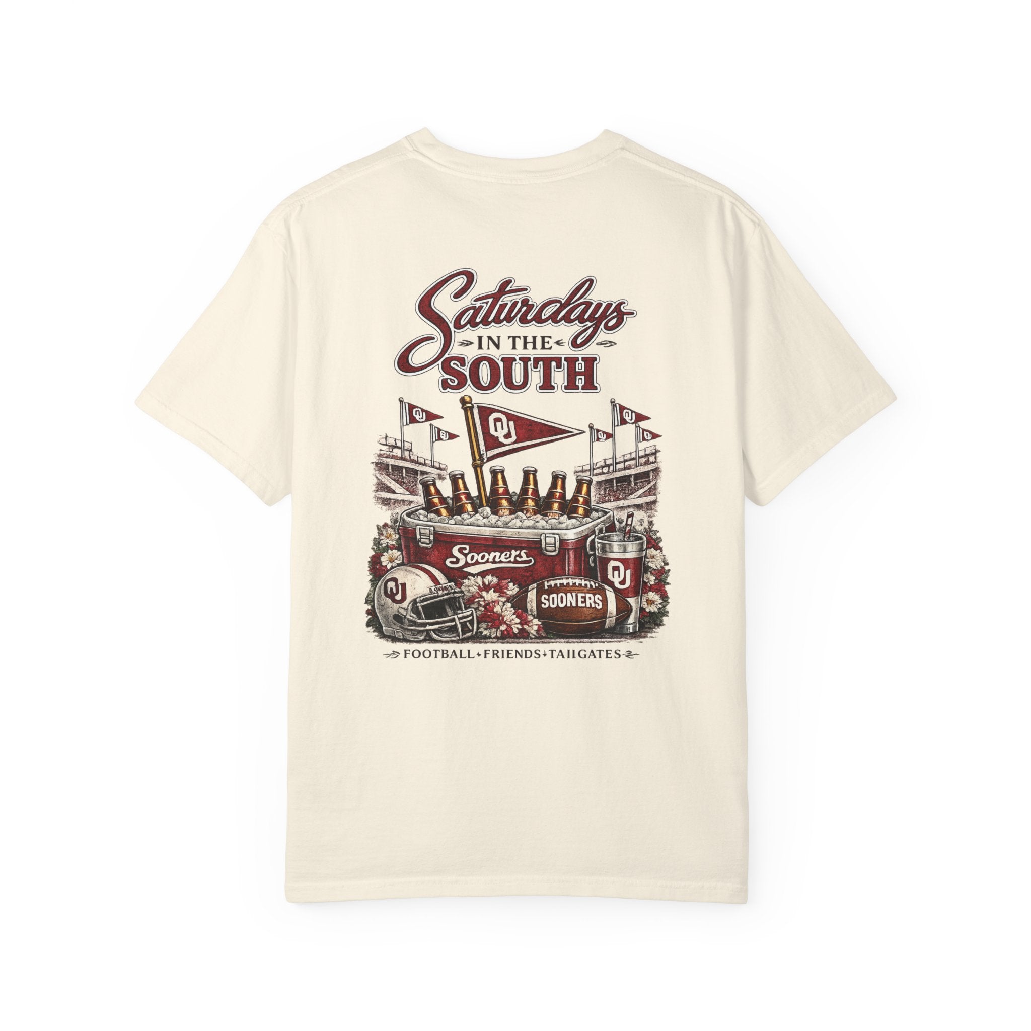 Saturdays in the South T-Shirt — OU Sooners Game Day Tee