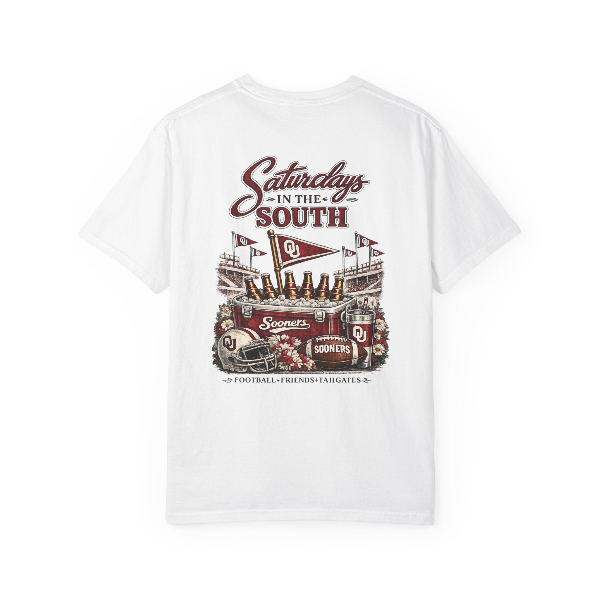 Saturdays in the South T-Shirt — OU Sooners Game Day Tee