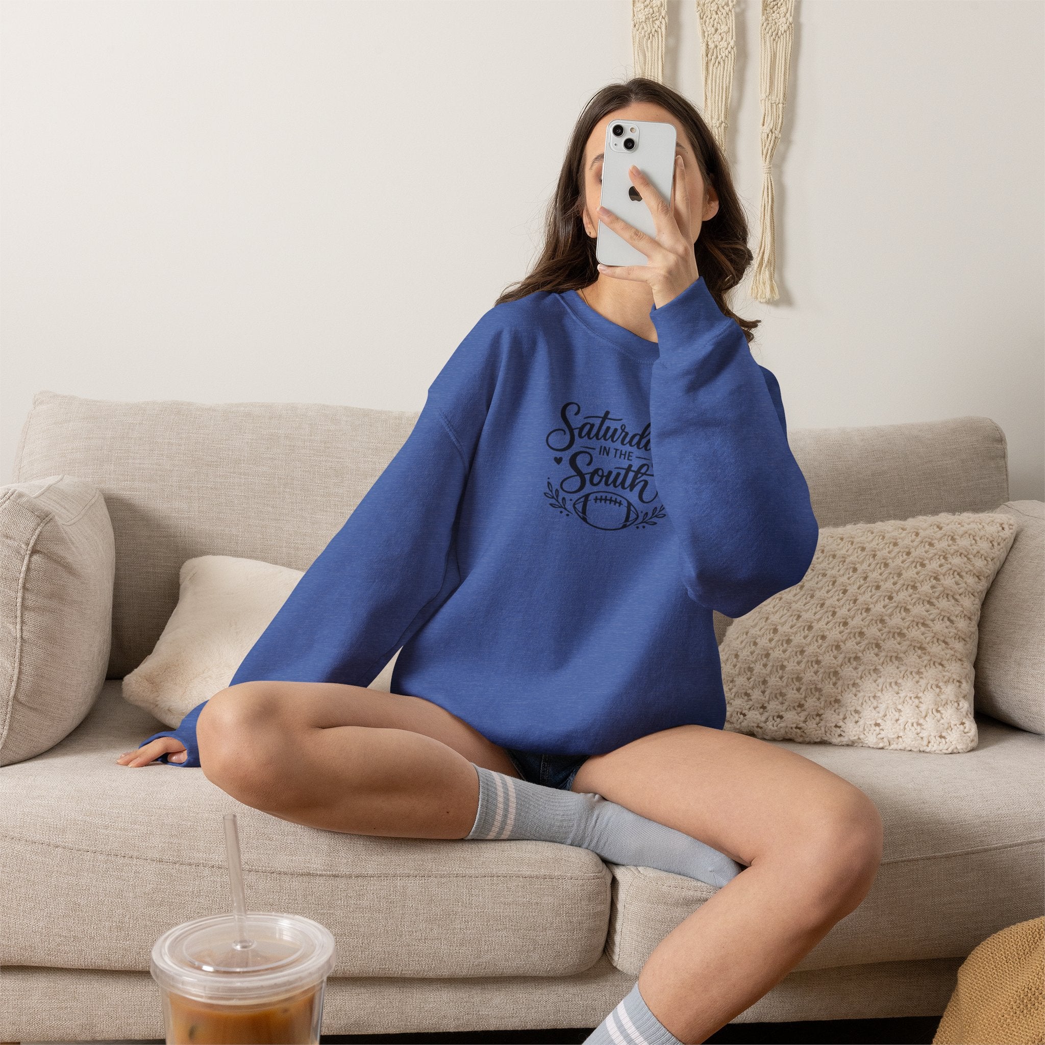 Saturdays in the South sweatshirt | Southern football crewneck