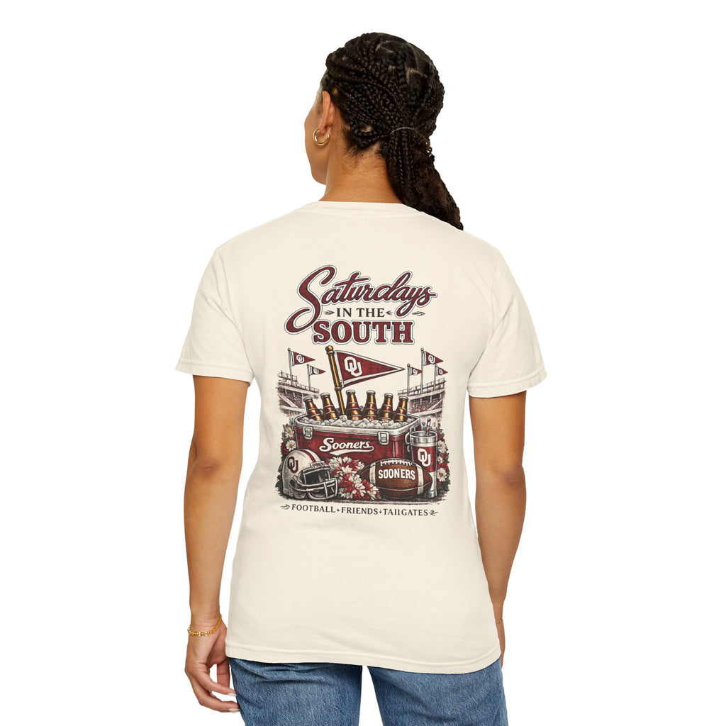 Saturdays in the South T-Shirt — OU Sooners Game Day Tee