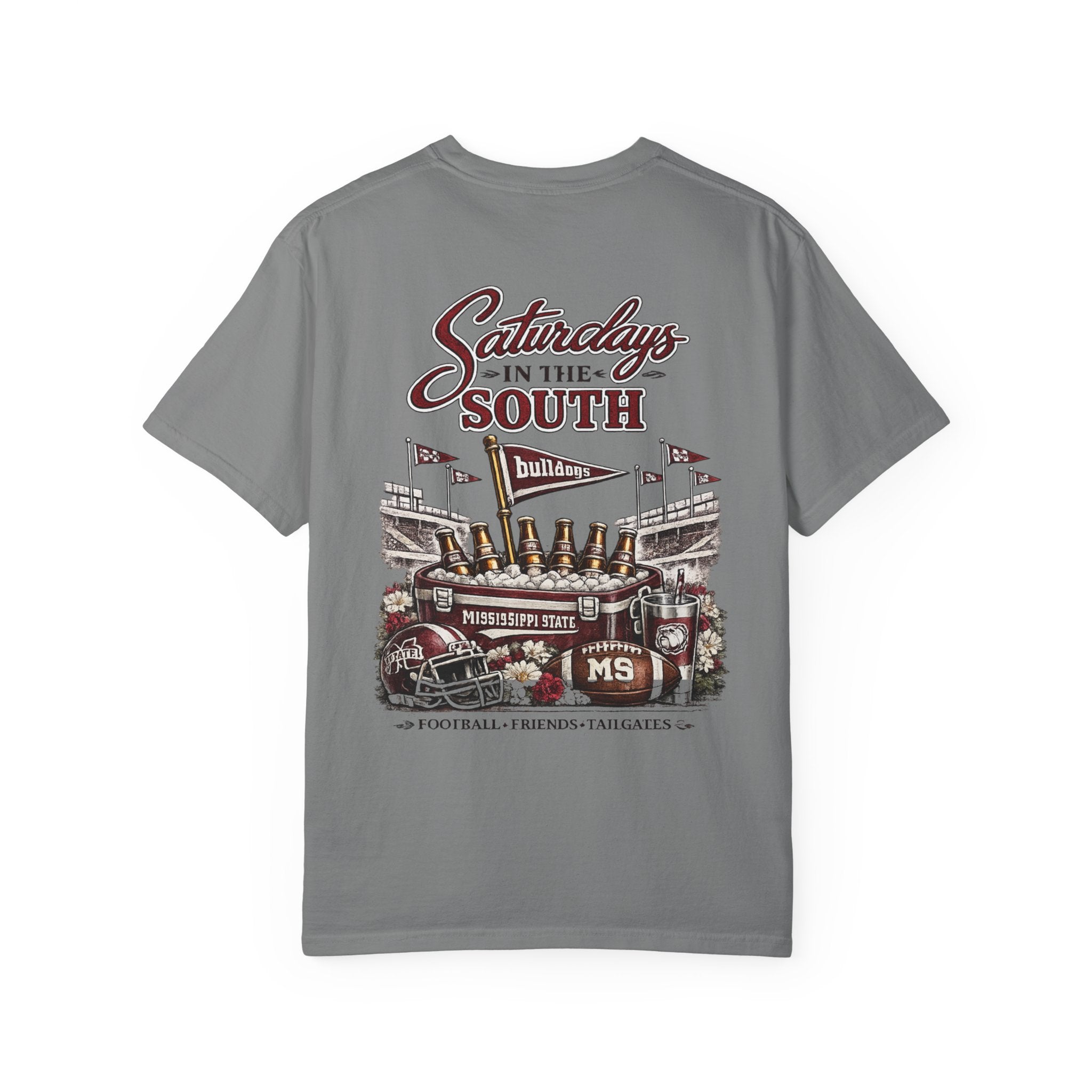 Saturdays in the South T-Shirt — Mississippi State