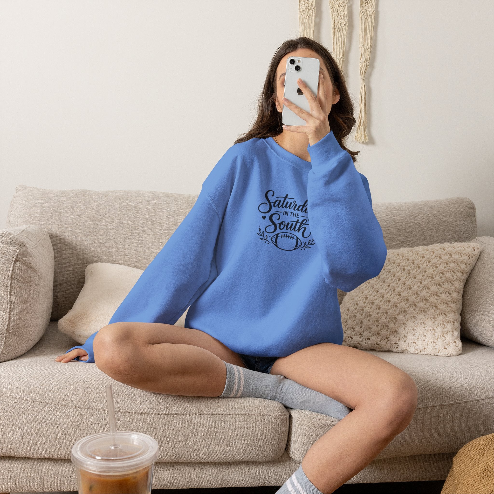 Saturdays in the South sweatshirt | Southern football crewneck