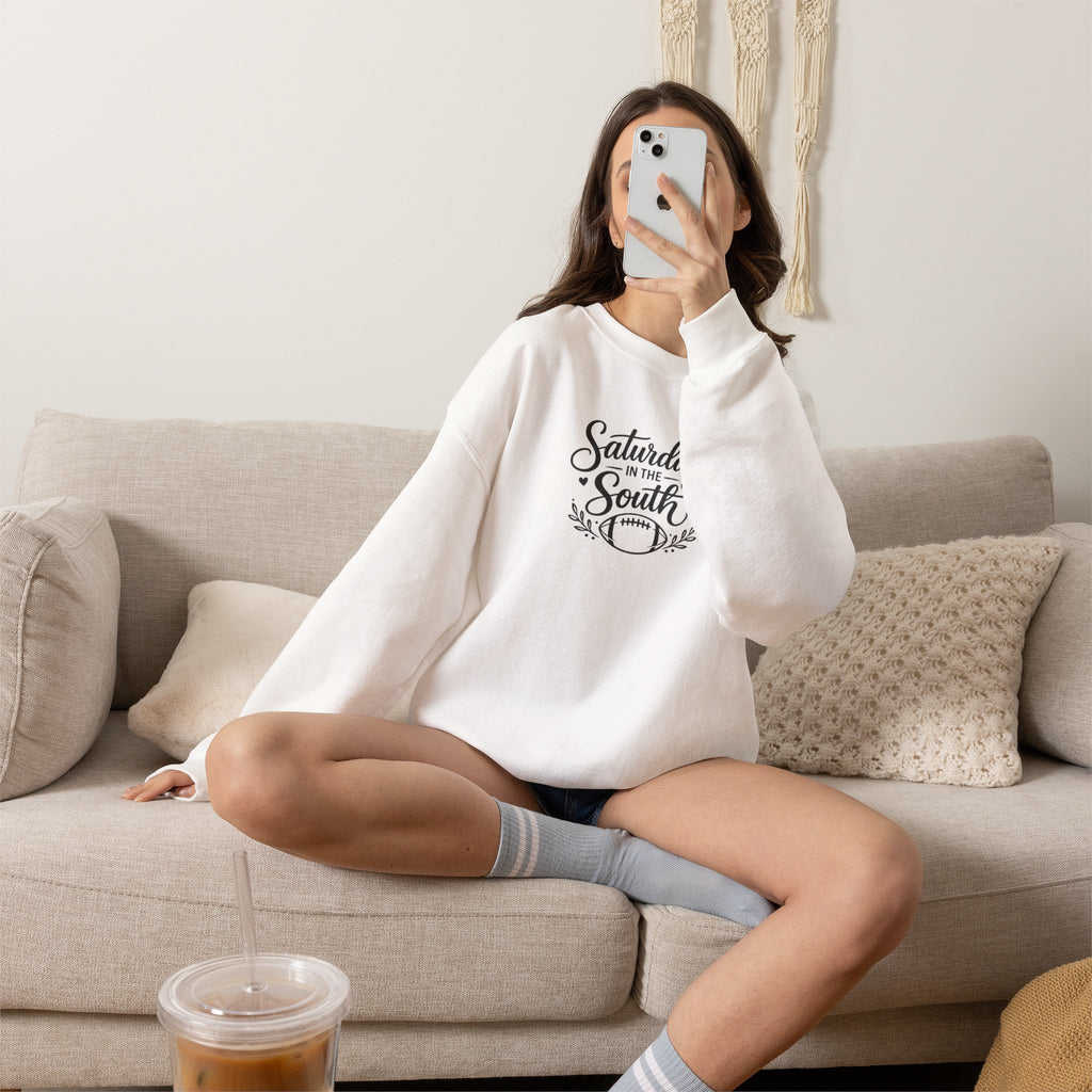 Saturdays in the South sweatshirt | Southern football crewneck