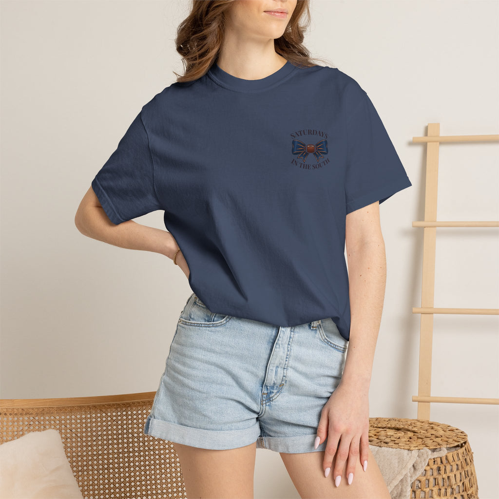 Saturdays in the South T-Shirt — Auburn Football Stadium Vintage Tee