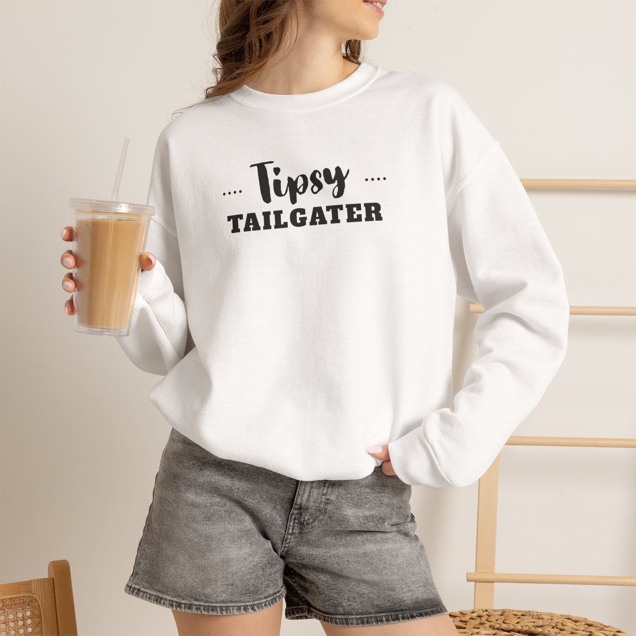 Tipsy Tailgater Crewneck Sweatshirt