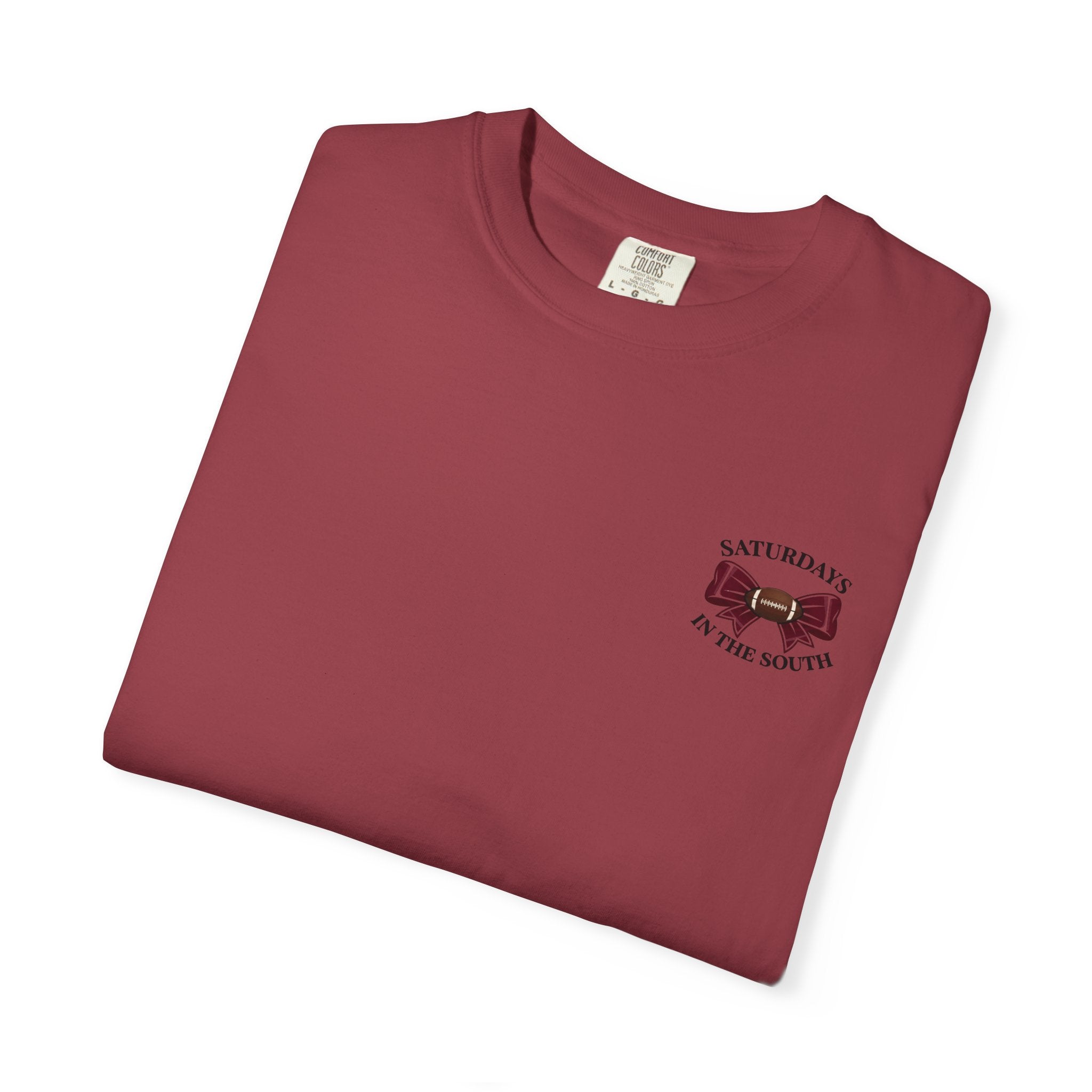 Saturdays in the South T-Shirt — Texas A&M Football Stadium Tee