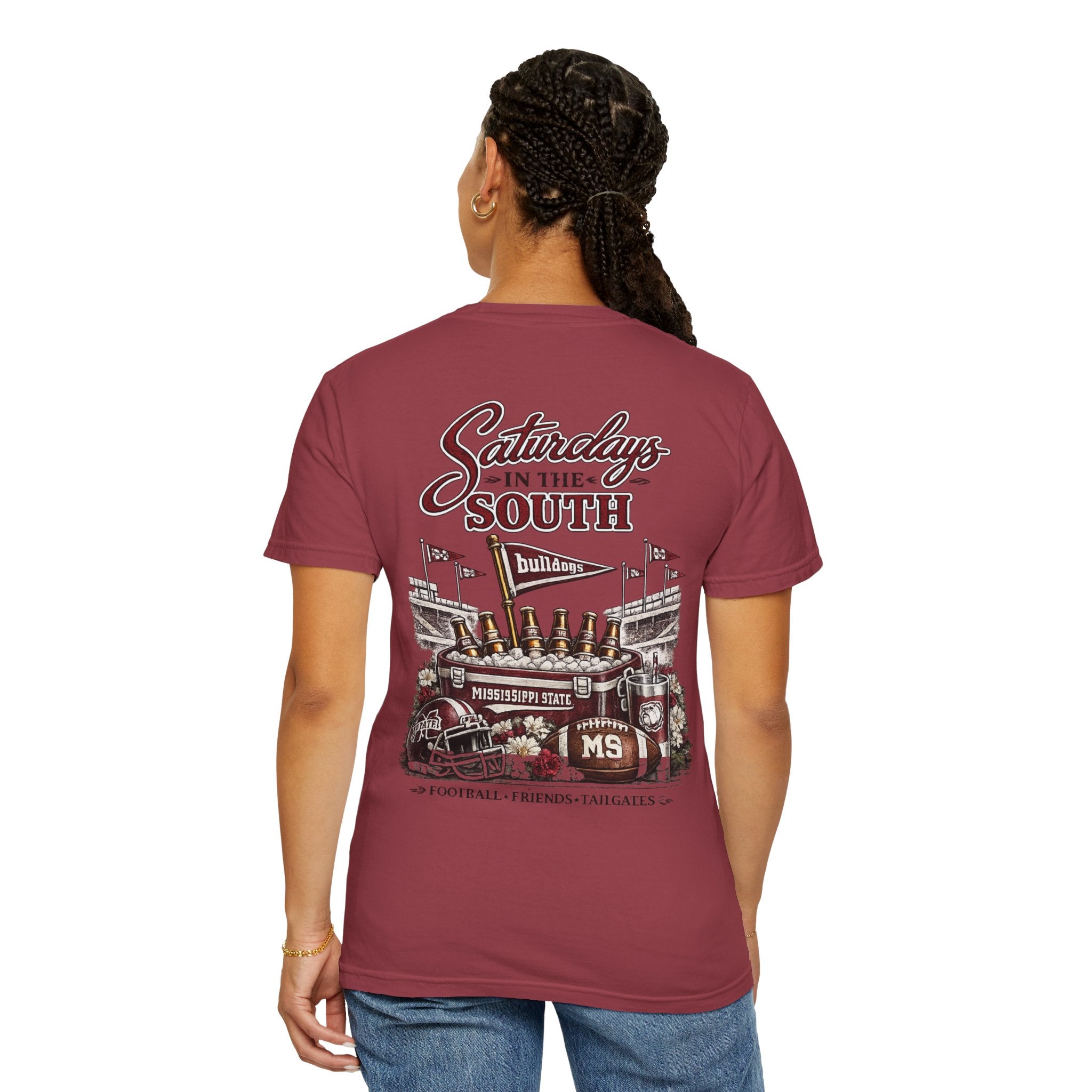 Saturdays in the South T-Shirt — Mississippi State