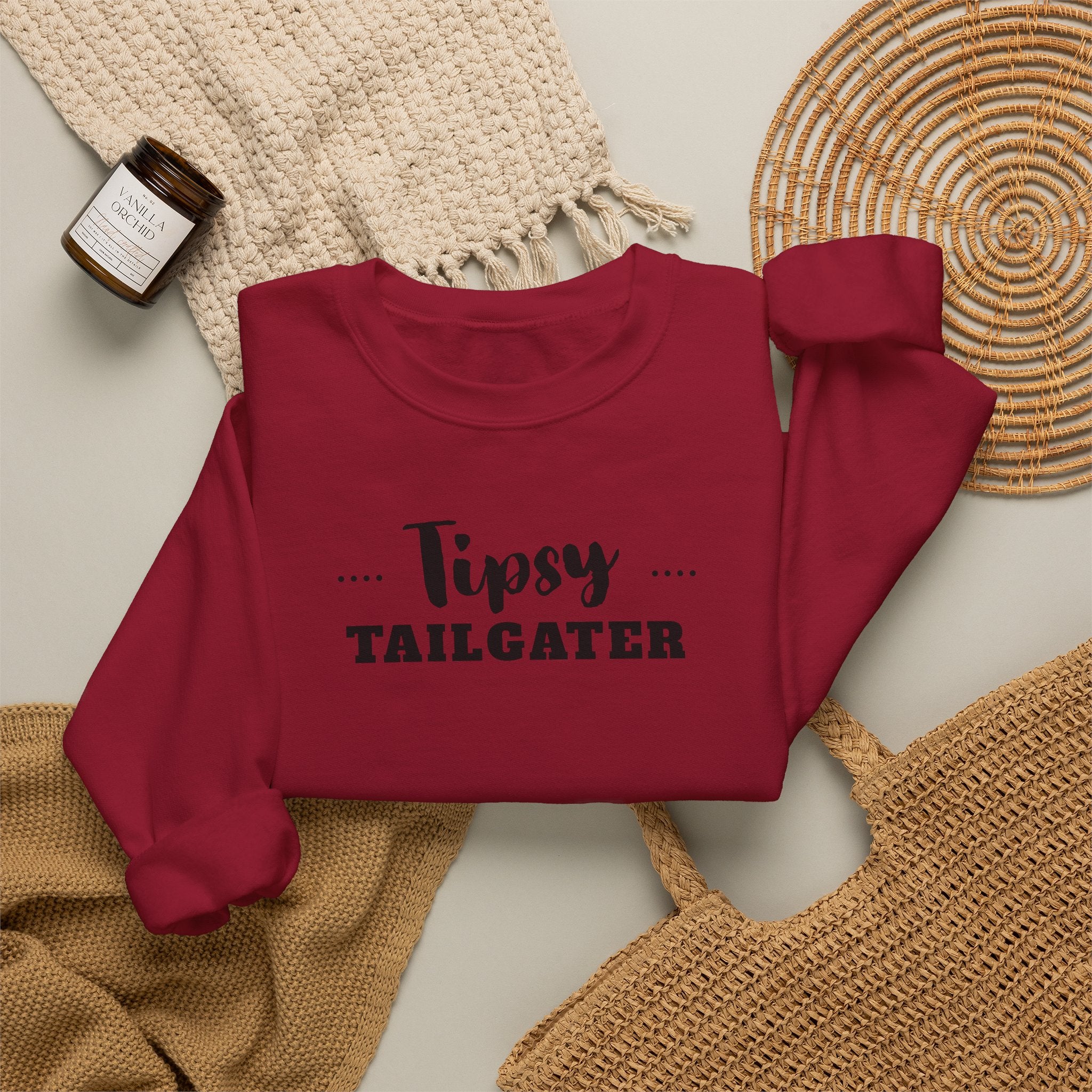 Tipsy Tailgater Crewneck Sweatshirt
