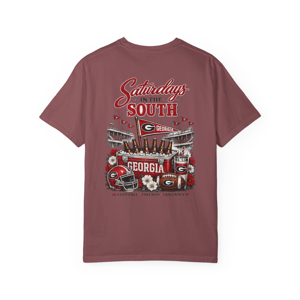 Saturdays in the South Georgia Football T-Shirt