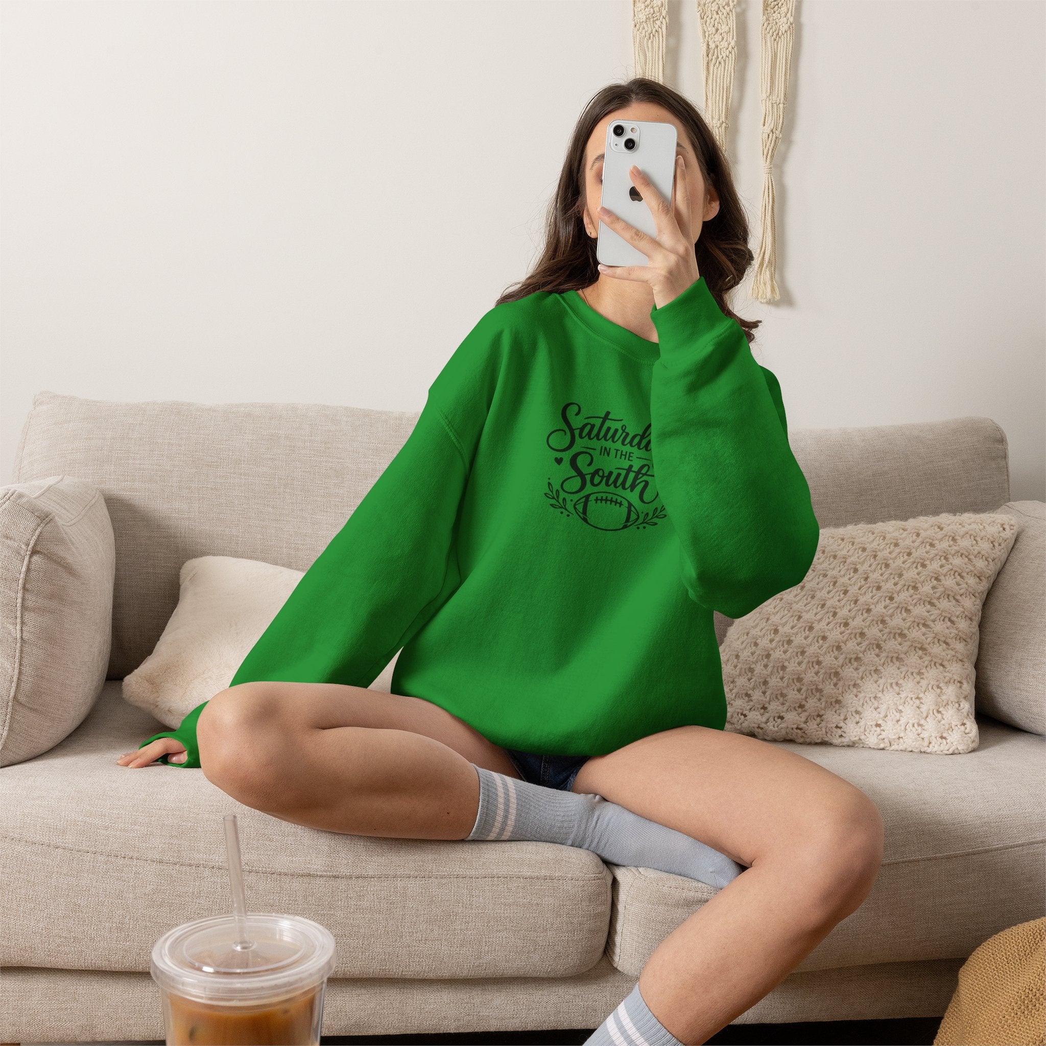 Saturdays in the South sweatshirt | Southern football crewneck