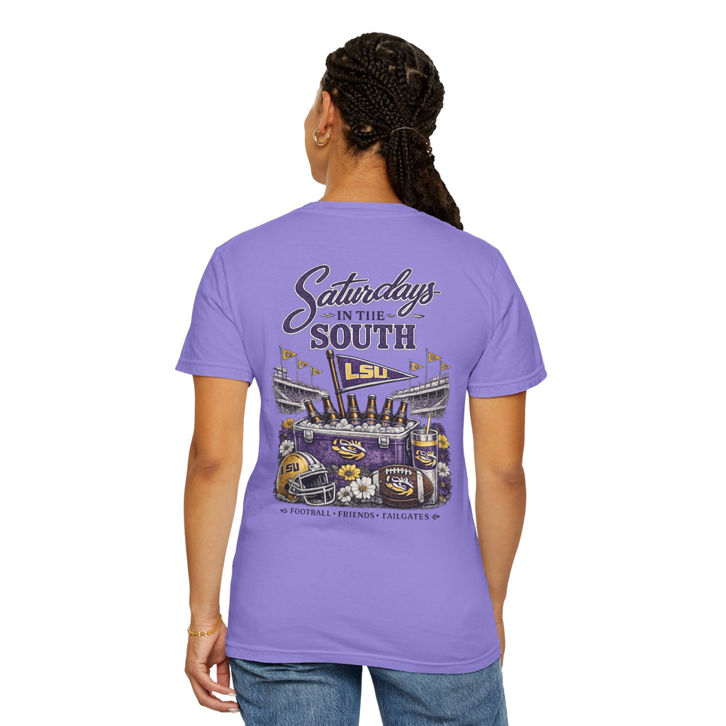 Saturdays in the South T-Shirt - LSU Tigers