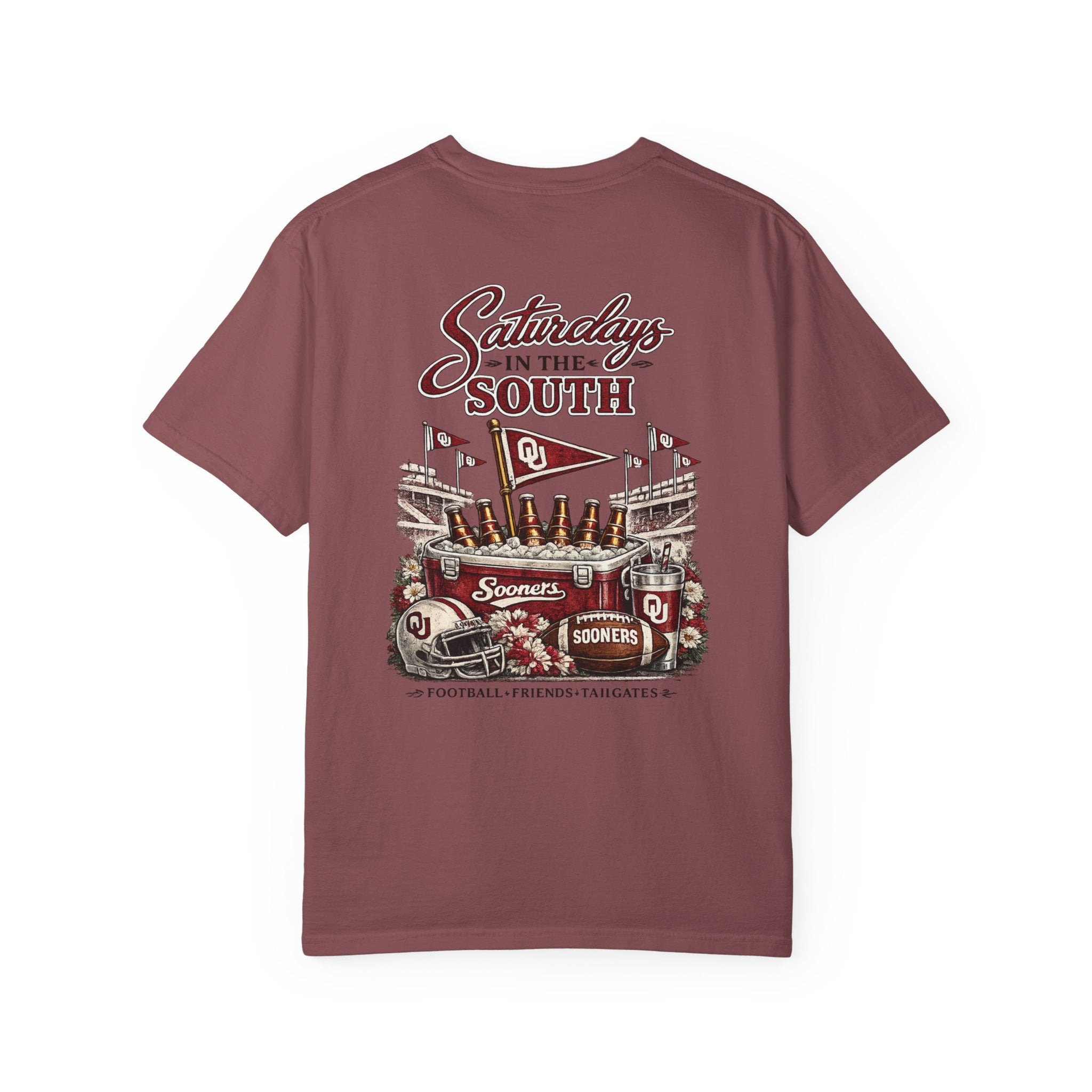 Saturdays in the South T-Shirt — OU Sooners Game Day Tee