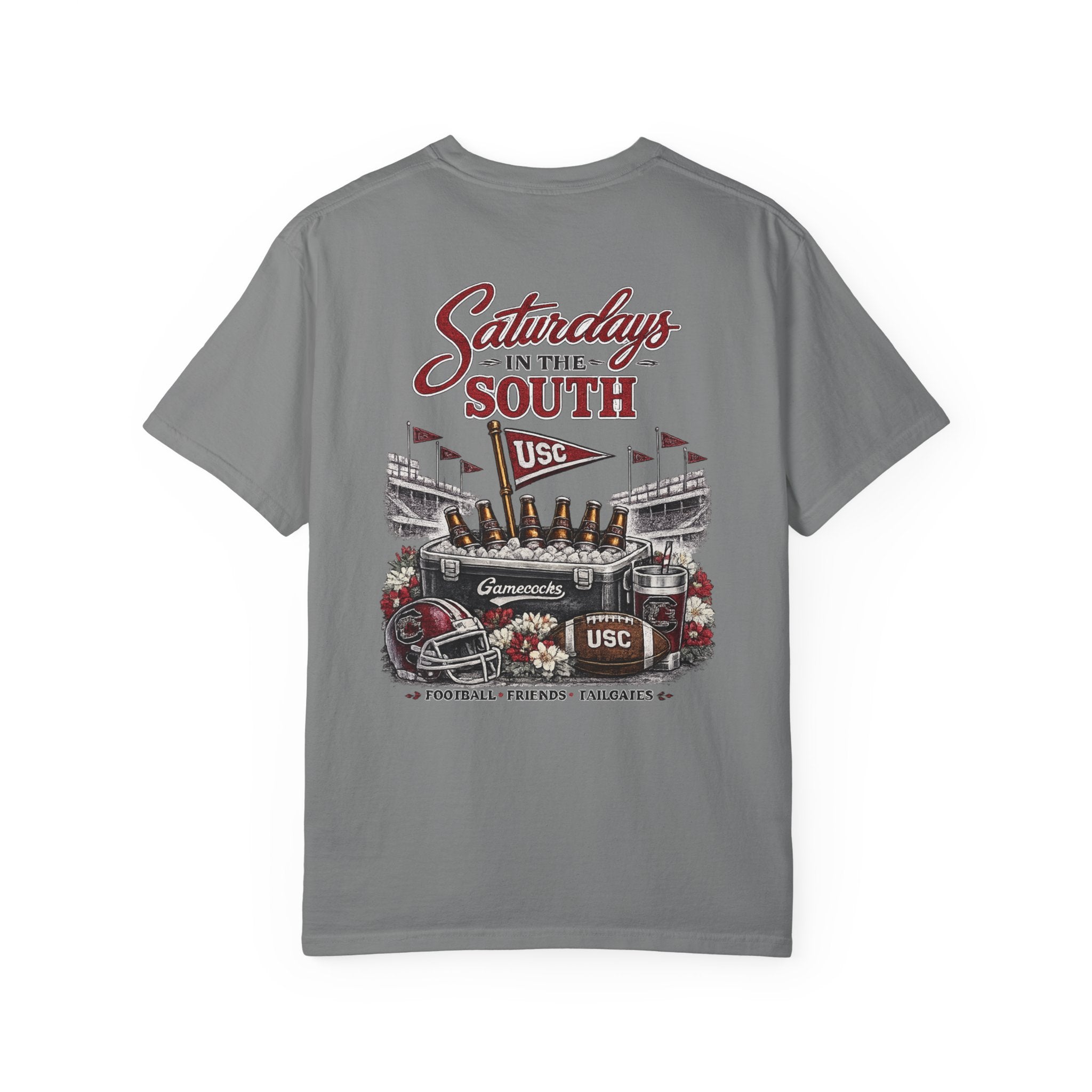 Saturdays in the South T-Shirt — USC Game Day Stadium Tee