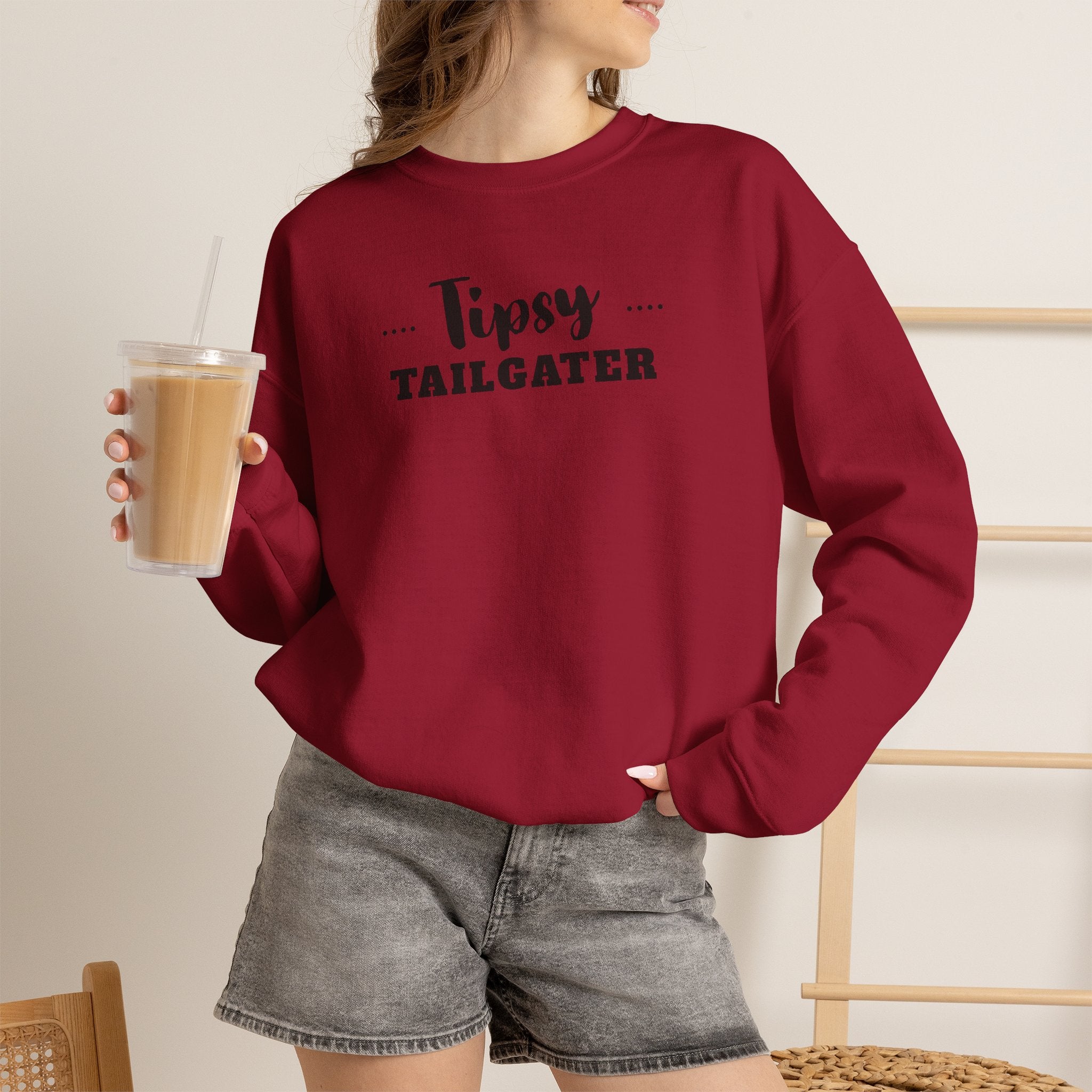 Tipsy Tailgater Crewneck Sweatshirt