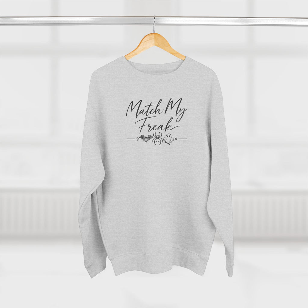 Match My Freak Crewneck Sweatshirt - Halloween