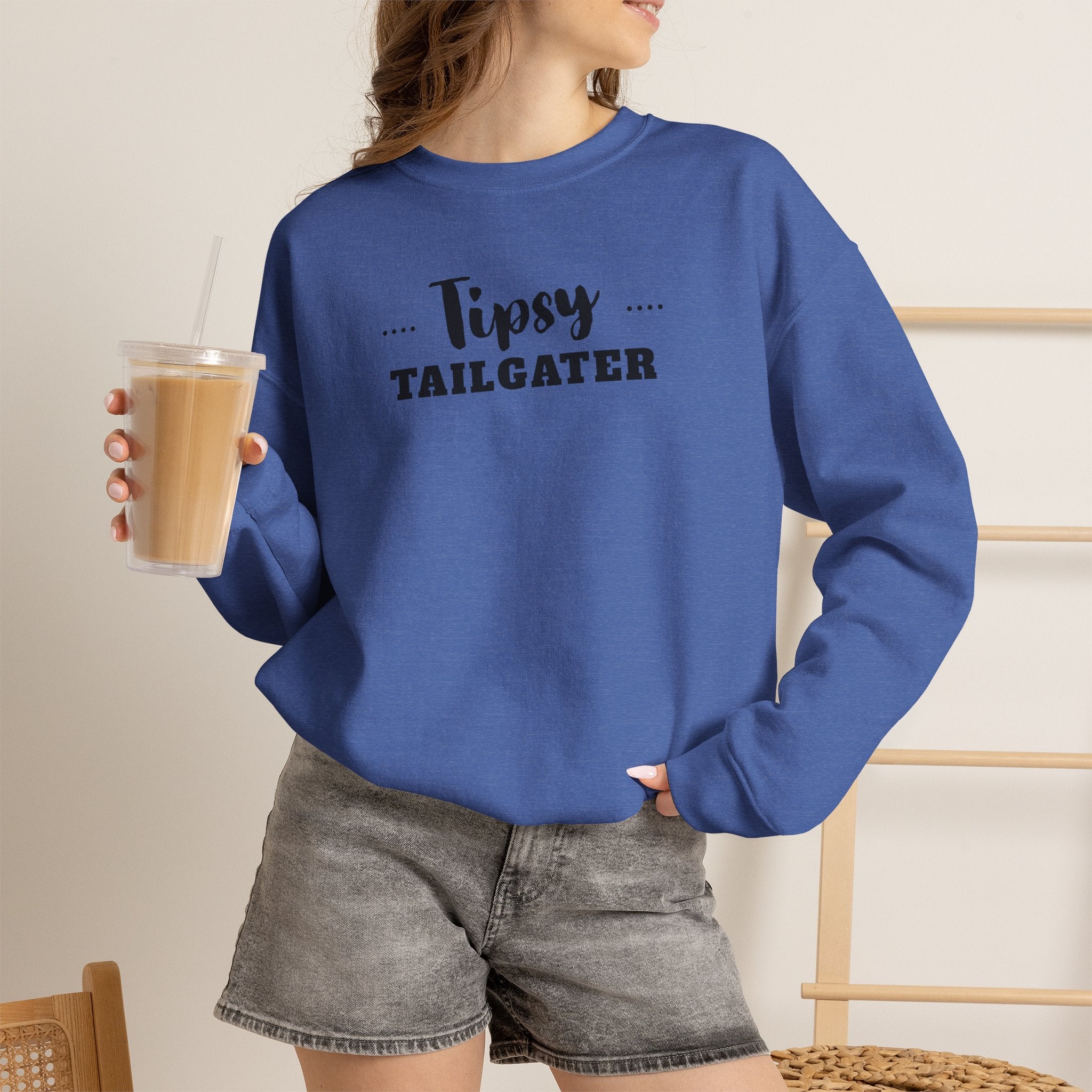 Tipsy Tailgater Crewneck Sweatshirt