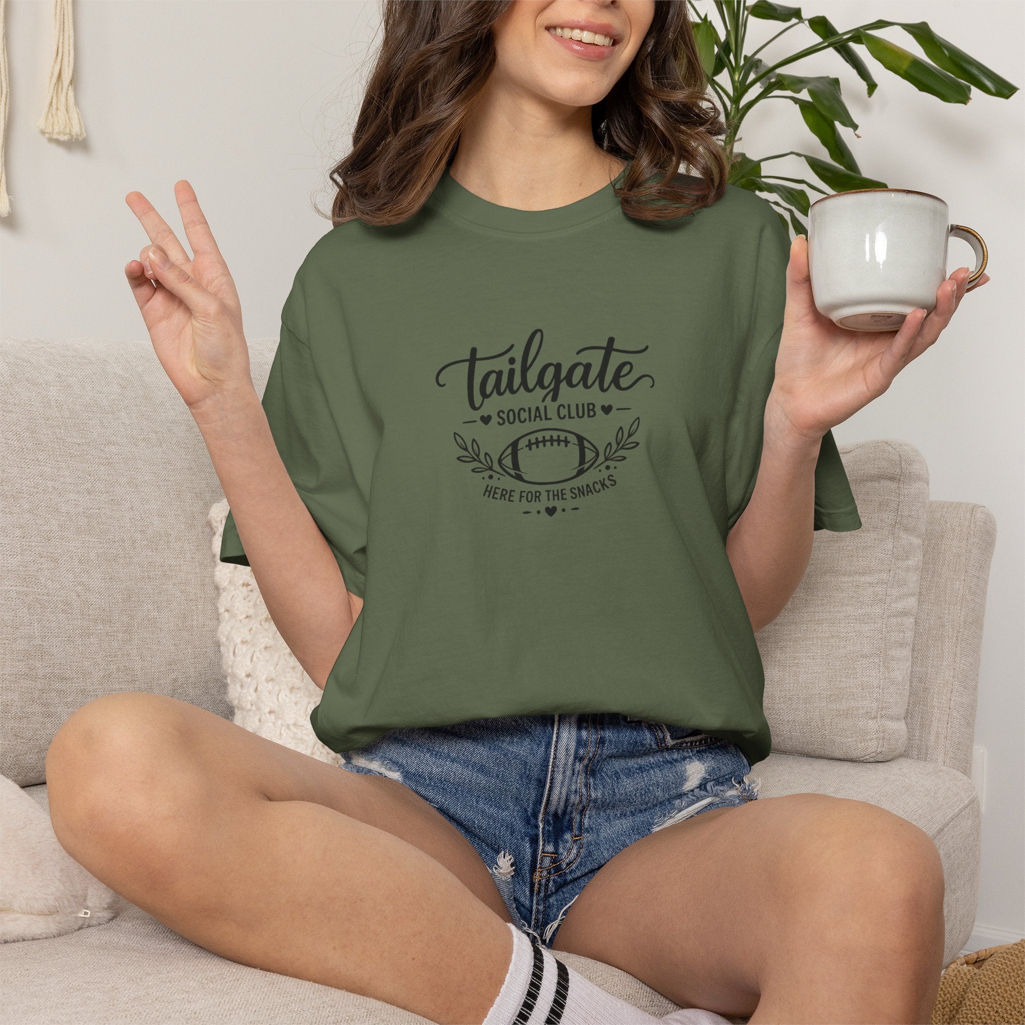 Tailgate Social Club Football T-Shirt