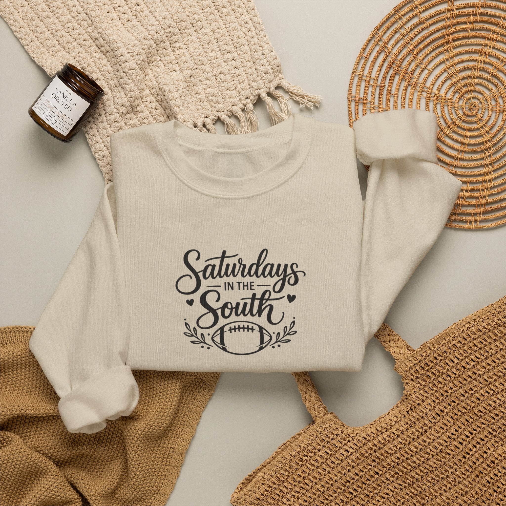 Saturdays in the South sweatshirt | Southern football crewneck