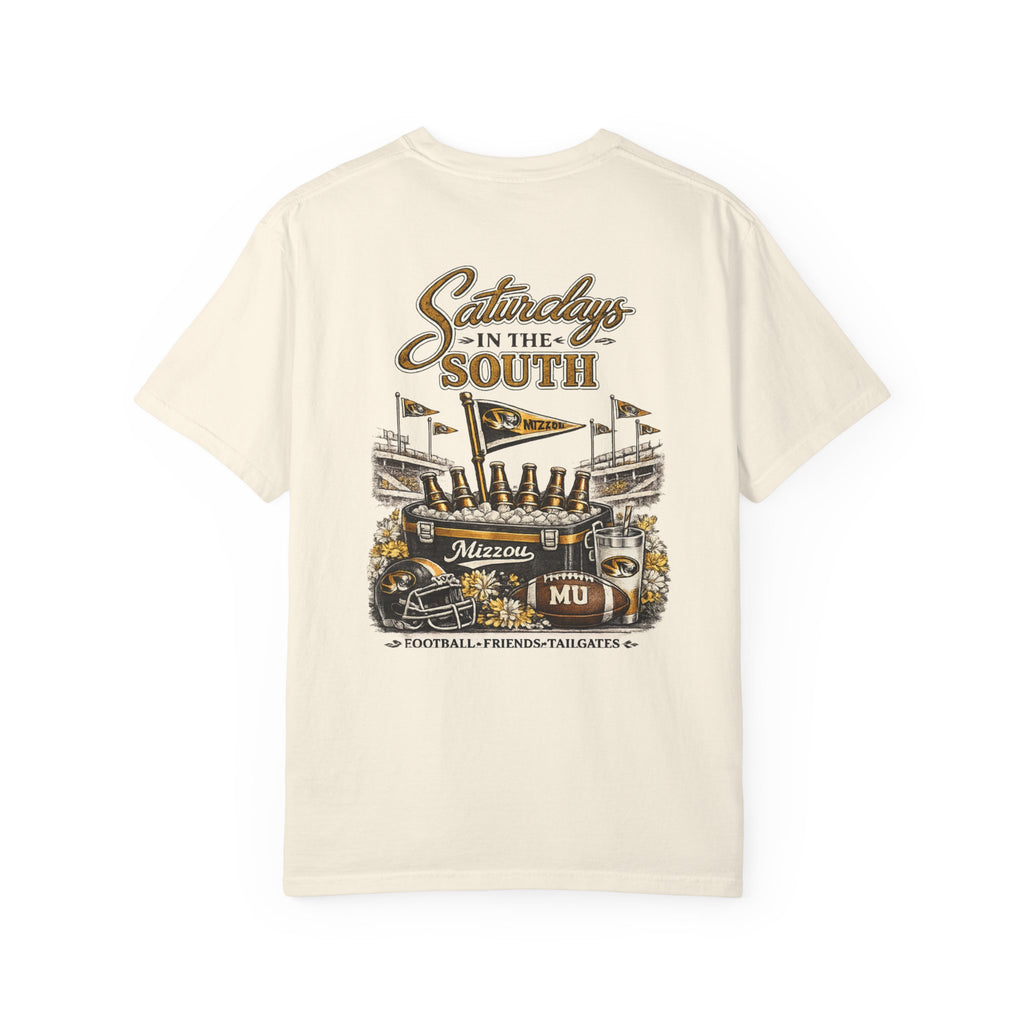 Saturdays in the South - Missouri Tigers Football Tee
