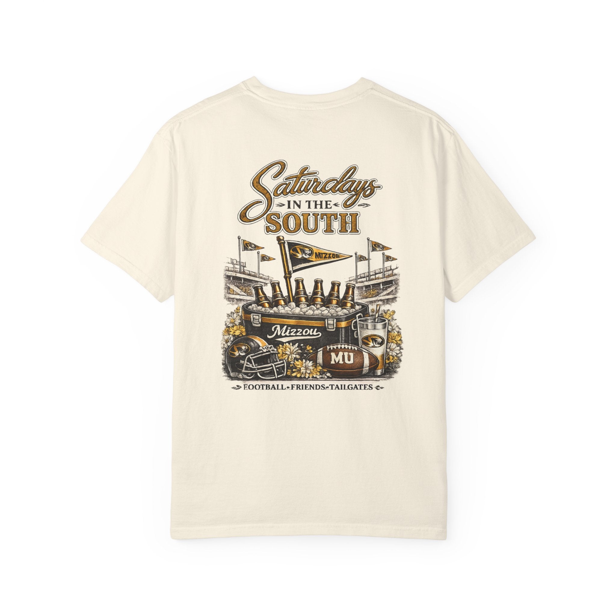 Saturdays in the South - Missouri Tigers Football Tee