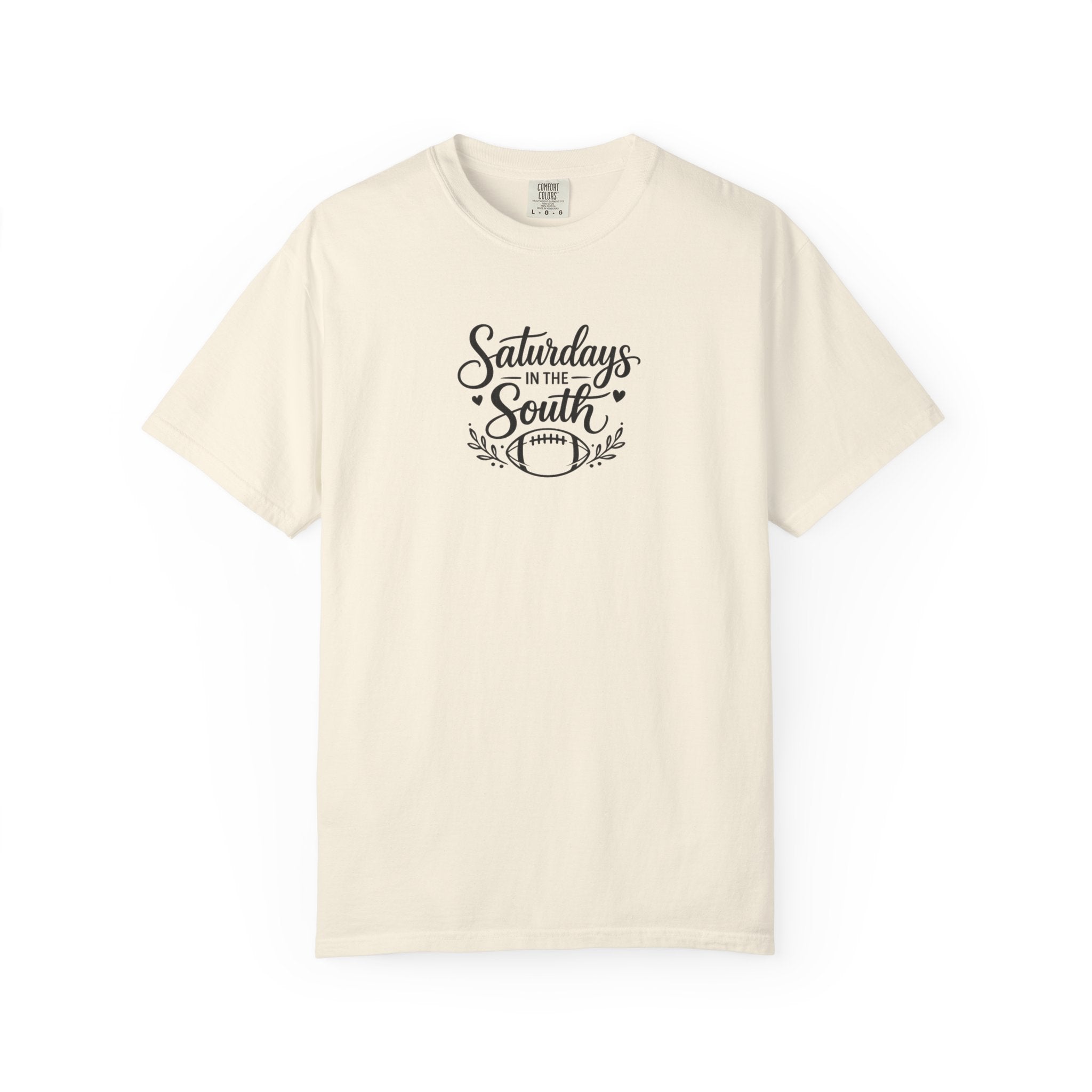 Saturdays in the South T-Shirt — Vintage Football Weekend Tee