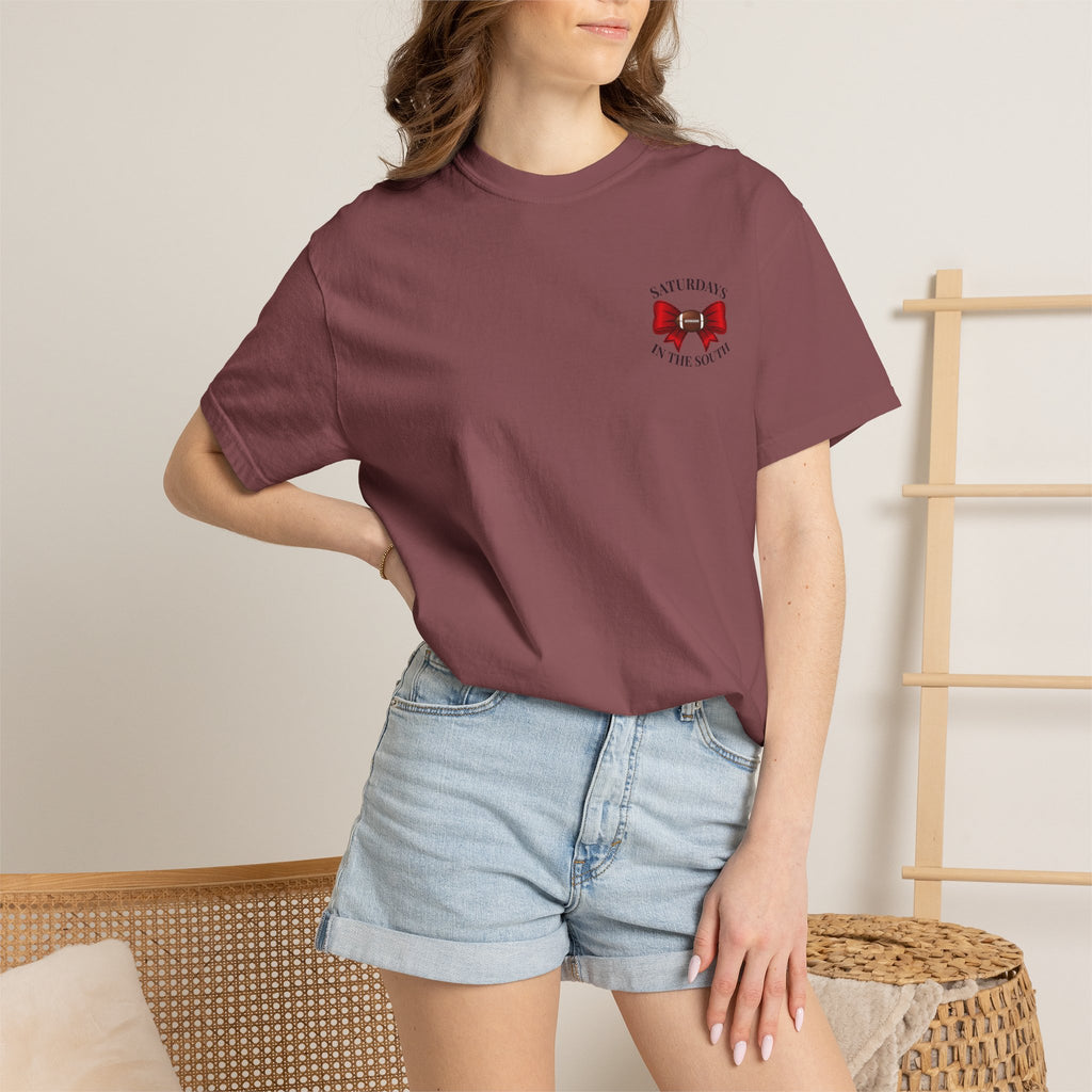Saturdays in the South Georgia Football T-Shirt