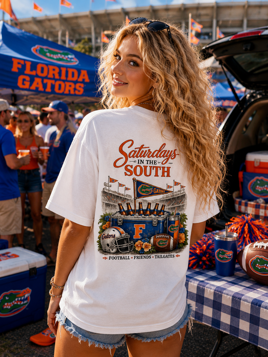 Saturdays in the South T-Shirt — Florida Gators Tee